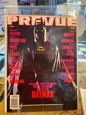 Prevue (1984 Steranko) Mediascene #76 Batman '89