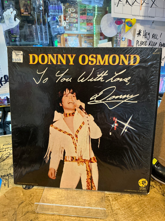 Donny Osmond To You with Love LP Record