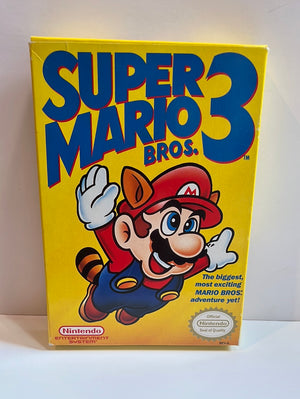 Super Mario 3 : Gorgeous Condition NES Game W/ Box & Inserts