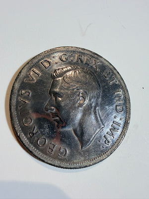 1939 Canadian Silver Dollar (80% Silver)