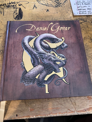 Daniel Govar : Daily Sketches HC (Signed W/ Full Original Art Sketch inside!)