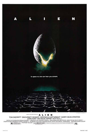 Poster: Alien Movie Poster (Reprint) New / Rolled 24X36