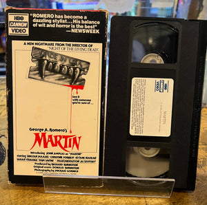 George Romero's Martin : HBO Cannon Video VHS