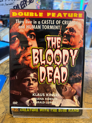 The Bloody Dead / Creature With The Blue Hand DVD Double Feature Used