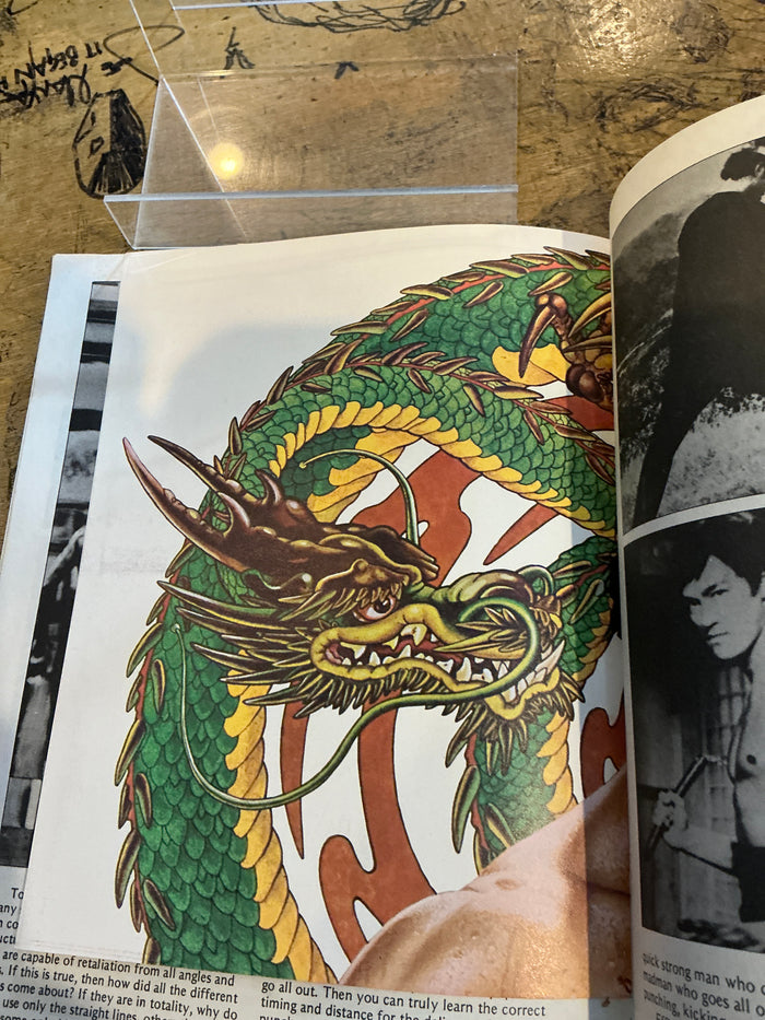 Bruce Lee : My Martial Arts Training Guide 'Jeet Kune Do' Original 1974 Edition W/ Poster Intact