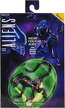 NECA Aliens Kenner Tribute ULTIMATE Night Cougar Alien NECA