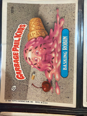 Garbage Pail Kids : 101b Basking Robin