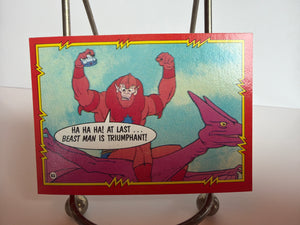 Masters of the Universe Trading Card Series (1984) : #63 "Power of the Lasso!"