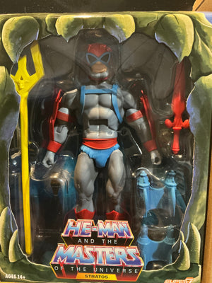 Masters of the Universe Super 7 Figures : Club Grayskull Filmation Stratos (Mint / Sealed / W. Shipper)