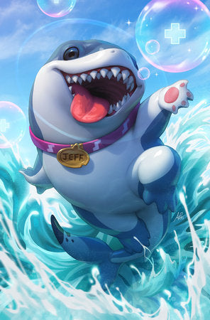 Poster: JEFF THE LAND SHARK BY ARTGERM
