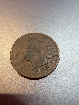 1902 US Indian Head Penny