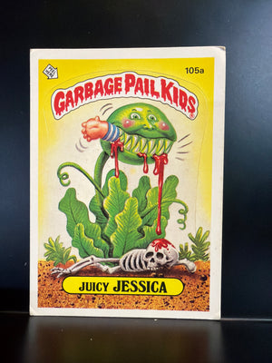 Garbage Pail Kids : 105a Juicy Jessica