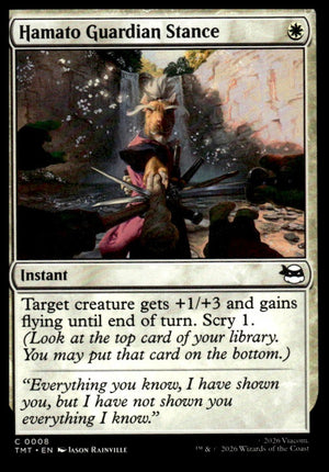 Magic The Gathering: Teenage Mutant Ninja Turtles #8 Hamato Guardian Stance