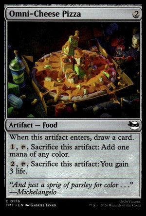 Magic The Gathering: Teenage Mutant Ninja Turtles #176 Omni-Cheese Pizza