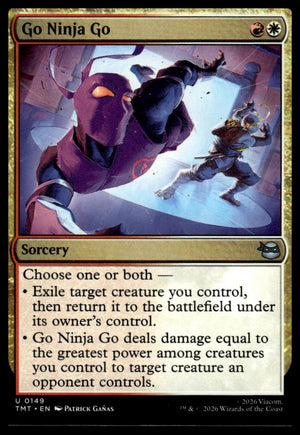 Magic The Gathering: Teenage Mutant Ninja Turtles #149 Go Ninja Go