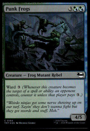 Magic The Gathering: Teenage Mutant Ninja Turtles #164 Punk Frogs