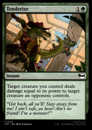 Magic The Gathering: Teenage Mutant Ninja Turtles #133 Tenderize