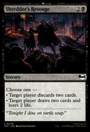 Magic The Gathering: Teenage Mutant Ninja Turtles #76 Shredder's Revenge