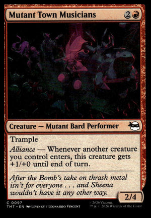 Magic The Gathering: Teenage Mutant Ninja Turtles #97 Mutant Town Musicians