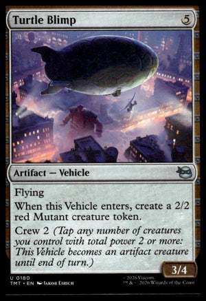 Magic The Gathering: Teenage Mutant Ninja Turtles #180 Turtle Blimp