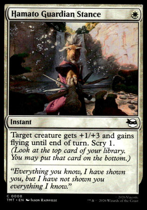 Magic The Gathering: Teenage Mutant Ninja Turtles #8 Hamato Guardian Stance