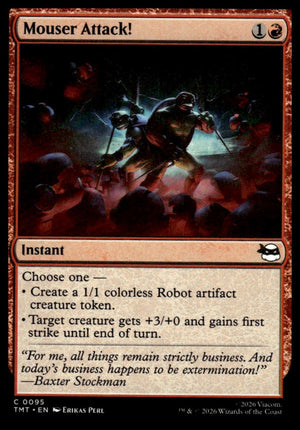 Magic The Gathering: Teenage Mutant Ninja Turtles #95 Mouser Attack!