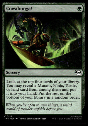Magic The Gathering: Teenage Mutant Ninja Turtles #113 Cowabunga!