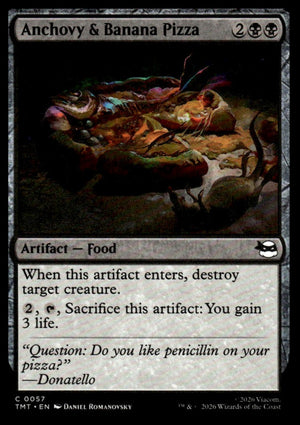 Magic The Gathering: Teenage Mutant Ninja Turtles #57 Anchovy & Banana Pizza
