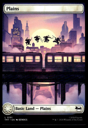 Magic The Gathering: Teenage Mutant Ninja Turtles #191 Plains (0191)