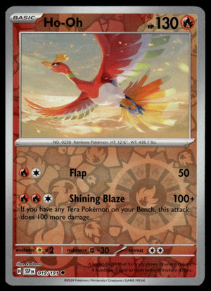 Pokemon: Prize Pack Series Cards #019/191 Ho-Oh (Foil)