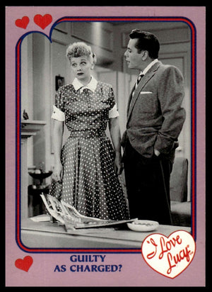 1991 Pacific I Love Lucy #93 Guilty As Charged? Pink