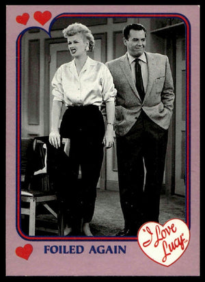 1991 Pacific I Love Lucy #22 Foiled Again