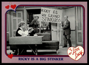 1991 Pacific I Love Lucy #76 Ricky Is a Big Stinker