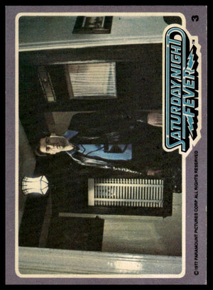 1977 Donruss Saturday Night Fever #3 Saturday Night Fever