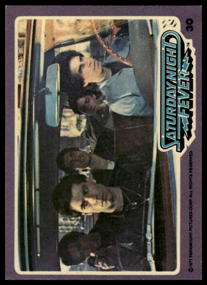 1977 Donruss Saturday Night Fever #30 Saturday Night Fever