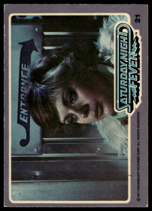 1977 Donruss Saturday Night Fever #21 Saturday Night Fever