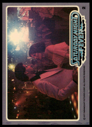 1977 Donruss Saturday Night Fever #2 Saturday Night Fever