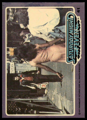 1977 Donruss Saturday Night Fever #41 Saturday Night Fever
