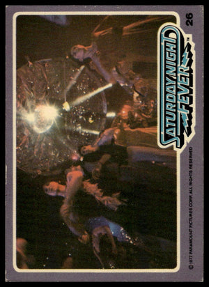 1977 Donruss Saturday Night Fever #26 Saturday Night Fever