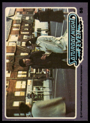 1977 Donruss Saturday Night Fever #58 Saturday Night Fever