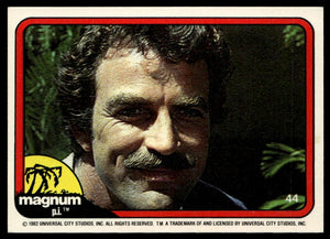 1983 Donruss Magnum P.I. #44 (Magnum close up)