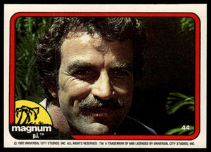 1983 Donruss Magnum P.I. #44 (Magnum close up)