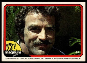 1983 Donruss Magnum P.I. #44 (Magnum close up)