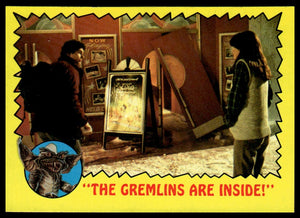 1984 Topps Gremlins #59 "The Gremlins Are Inside!"