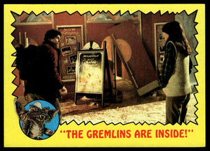 1984 Topps Gremlins #59 "The Gremlins Are Inside!"