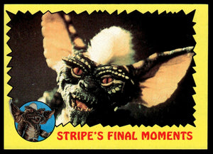 1984 Topps Gremlins #70 Stripe's Final Moments
