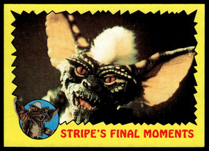 1984 Topps Gremlins #70 Stripe's Final Moments