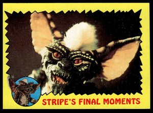 1984 Topps Gremlins #70 Stripe's Final Moments