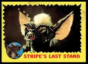 1984 Topps Gremlins #66 Stripe's Last Stand