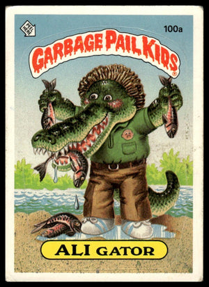 1986 Topps Garbage Pail Kids Series 3 #100b Marshy Marshall